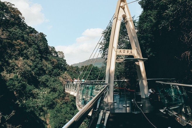 Sky Bridge im Taoyuan Nationalpark