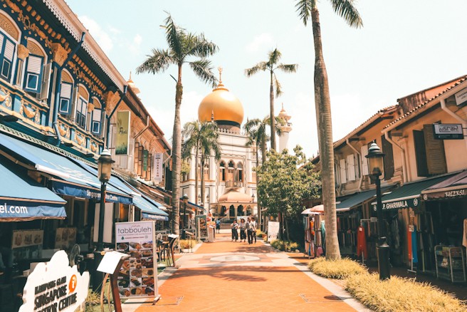 Haji Lane in Singapur